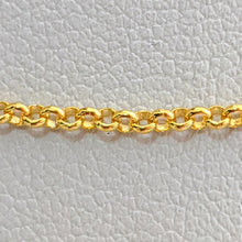 Load image into Gallery viewer, gold rollo necklace