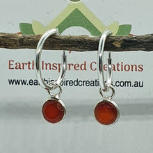 Load image into Gallery viewer, Carnelian Agate Earrings
