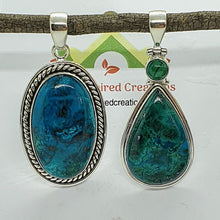 Load image into Gallery viewer, Chrysocolla Pendants