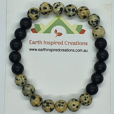 Dalmatian Jasper Bracelet