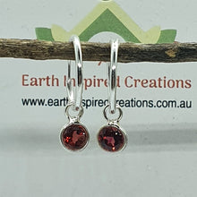 Load image into Gallery viewer, Garnet Earrings