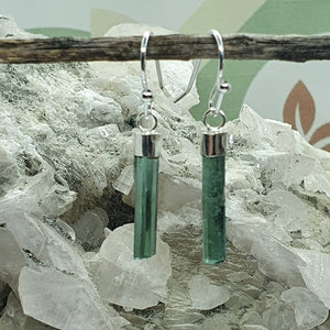 Green Tourmaline Earrings