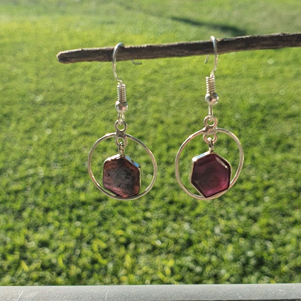 Ruby Earrings