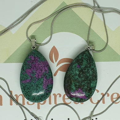 Ruby Zoisite Necklace