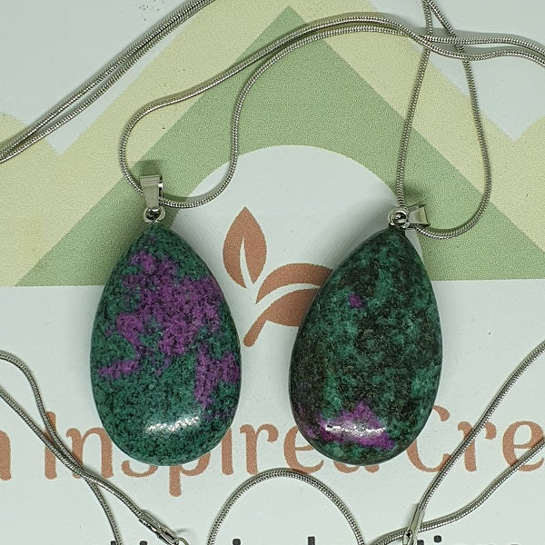 Ruby Zoisite Necklace
