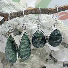 Load image into Gallery viewer, Seraphinite Earrings