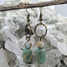 Load image into Gallery viewer, Handmade Jasper Earrings