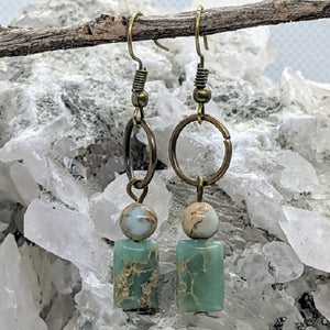 Handmade Jasper Earrings