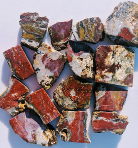 Slabbed Autumn Jasper Stone