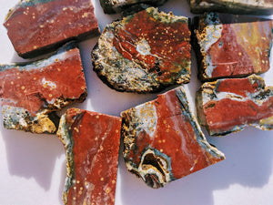 Slabbed Autumn Jasper Stone