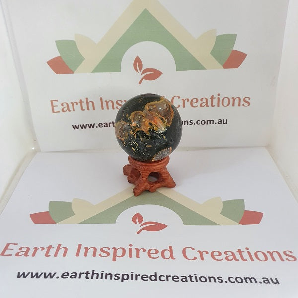 Bumblebee Jasper Stone Spheres – Earth Inspired Creations