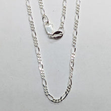 Load image into Gallery viewer, Figaro Sterling Silver Necklace