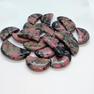 Rhodonite Half Moon
