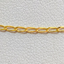 Load image into Gallery viewer, gold long curb necklace