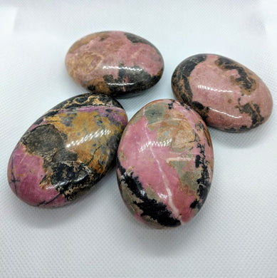 Rhodonite Palm Stone