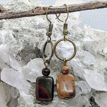 Load image into Gallery viewer, Handmade Jasper Earrings
