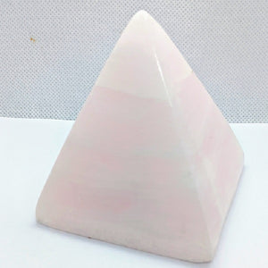 Pink Calcite Pyramid
