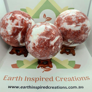 Red Jasper Spheres