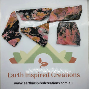 rhodonite slabs