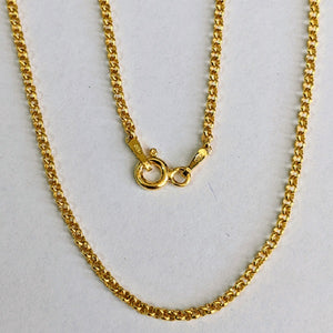 gold necklace