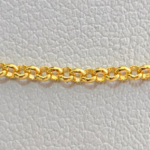 Load image into Gallery viewer, gold rollo necklace