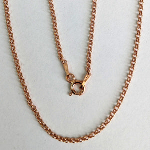 rose gold necklace