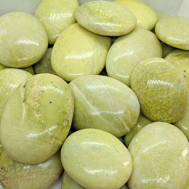 Serpentine Palm Stones