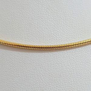 Gold snake chain