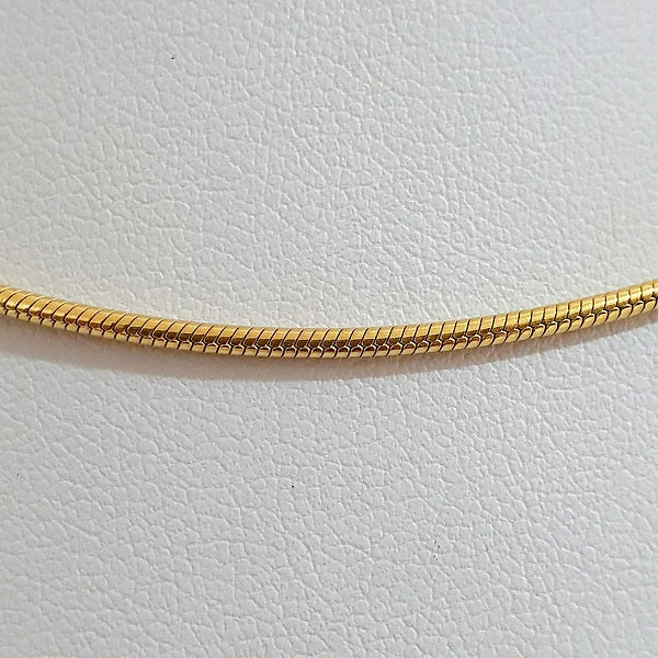 Gold snake chain